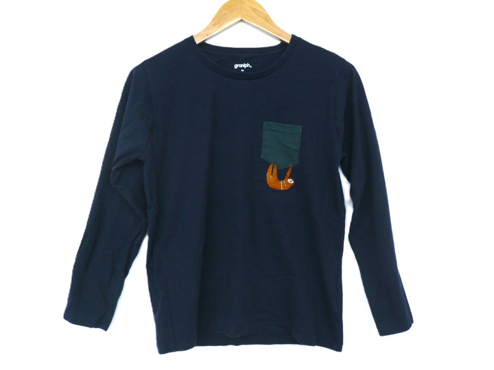 【激安古着】 graniph　長袖Tシャツ　トップス