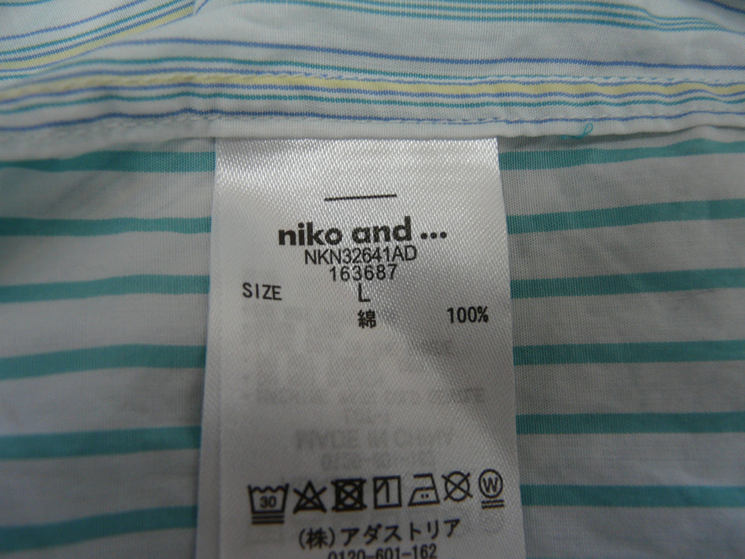 【激安古着】 niko and…　長袖シャツ　トップス