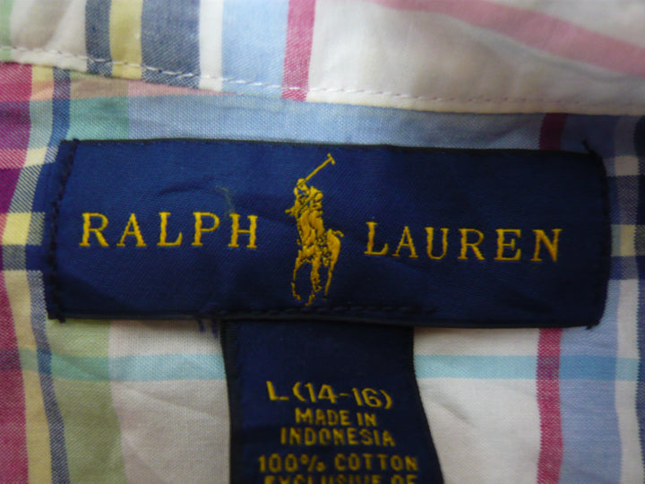 【激安古着】 RALPH LAUREN　半袖シャツ　トップス