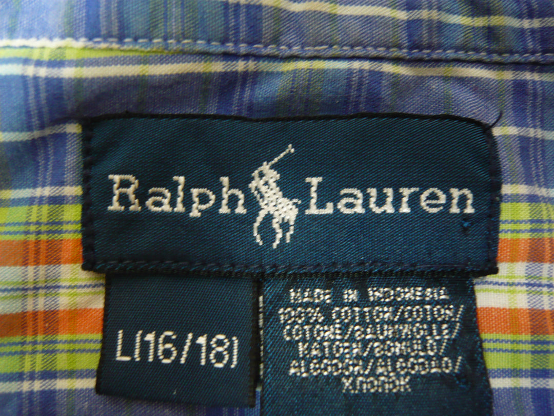 【激安古着】 RALPH LAUREN　半袖シャツ　トップス