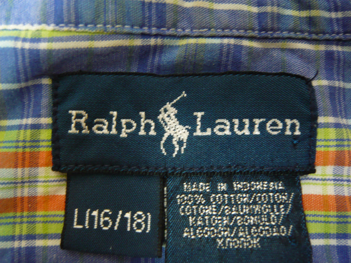 【激安古着】 RALPH LAUREN　半袖シャツ　トップス