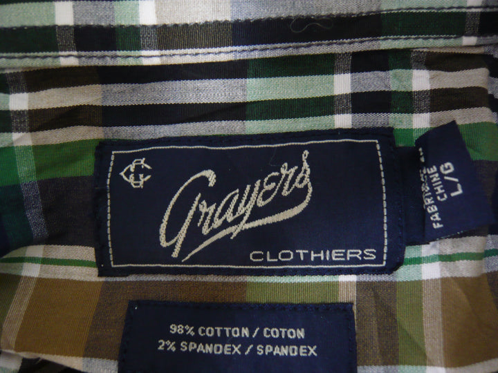 【激安古着】 Grayers Clothiers　長袖シャツ　トップス