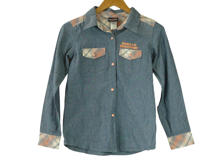 【激安古着】 HARLEY-DAVIDSON　長袖シャツ　トップス