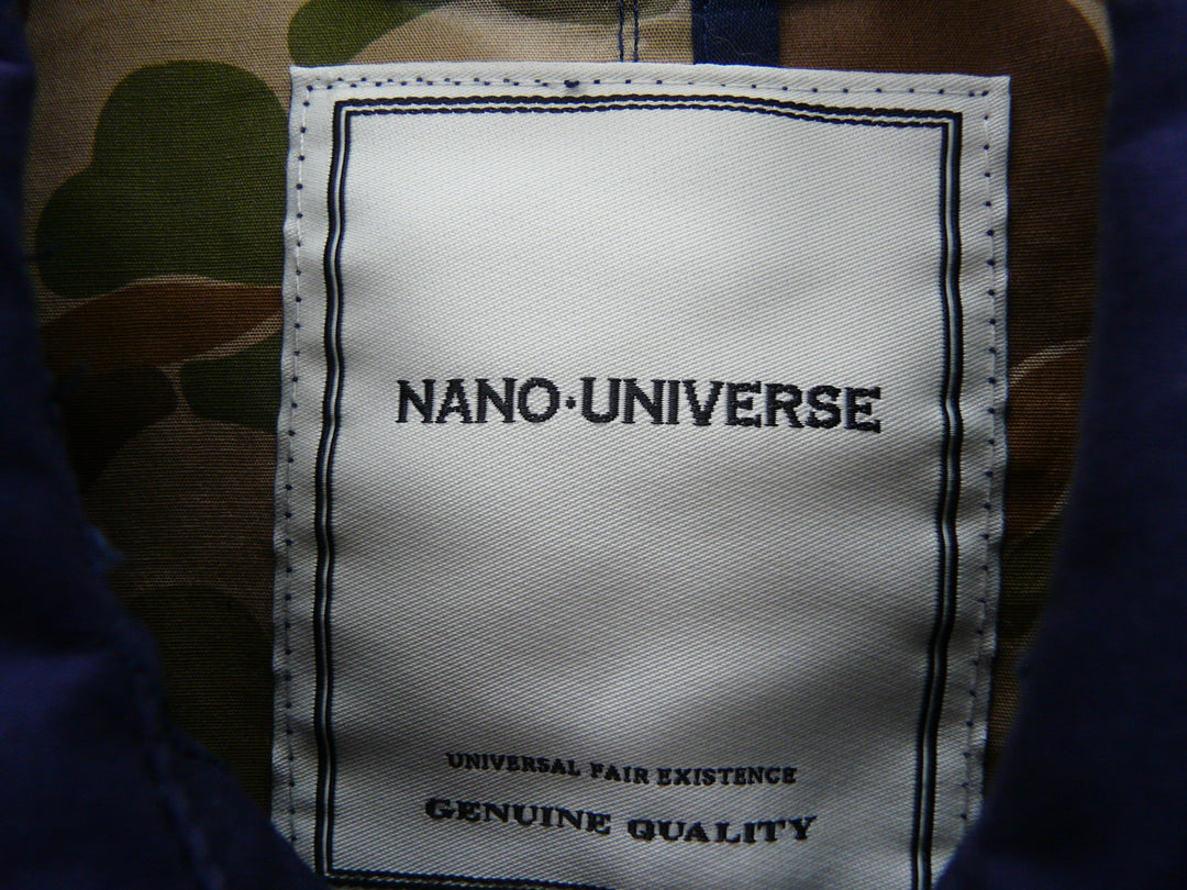 【激安古着】 NANO-UNIVERSE　コートロング丈　アウター