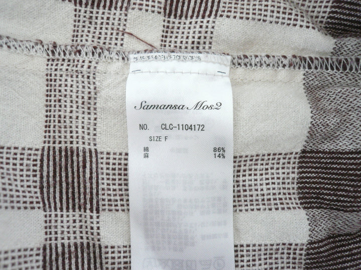 【激安古着】 Samansa Mos2　シャツワンピース　ワンピース or ドレス