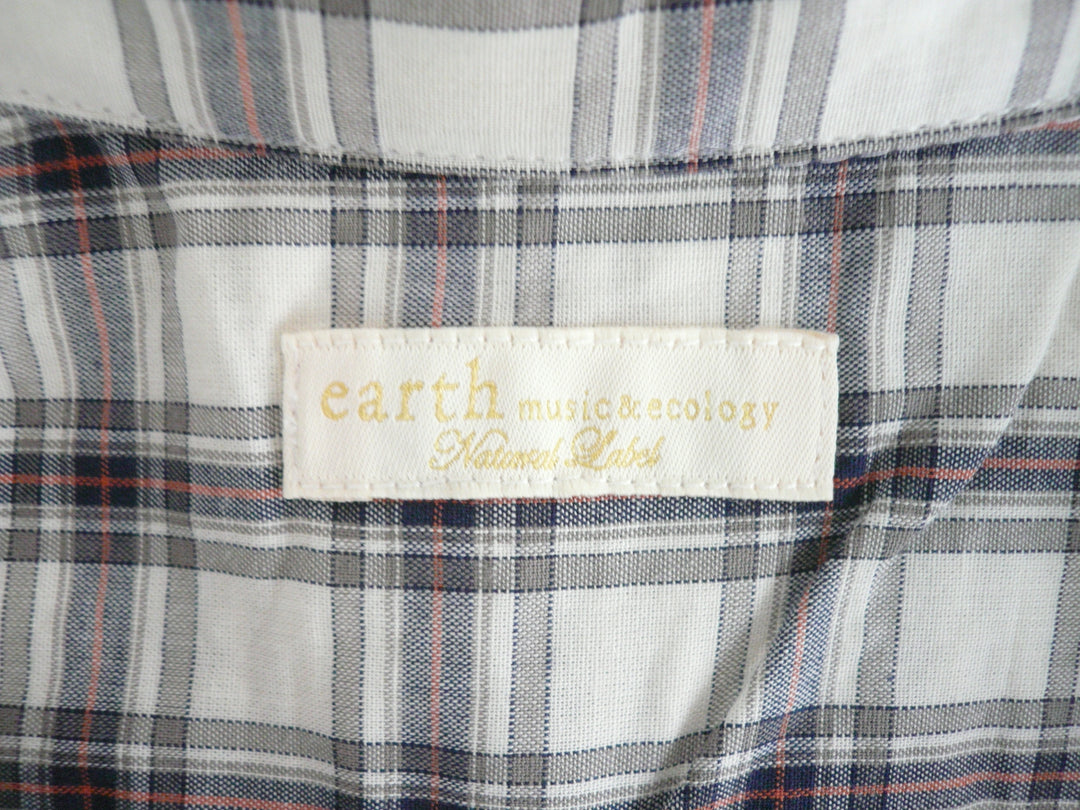 【激安古着】 earh music&ecology　半袖シャツ　トップス