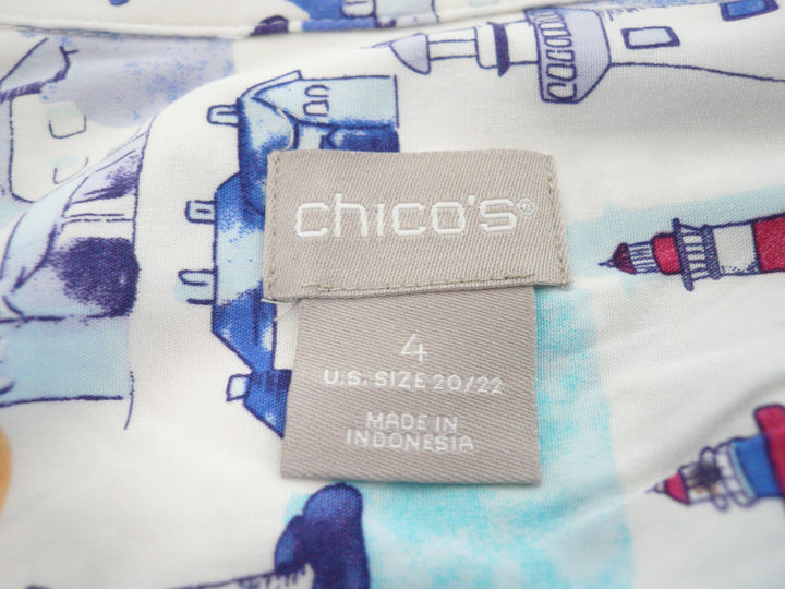 【激安古着】 chico's　長袖シャツ　トップス