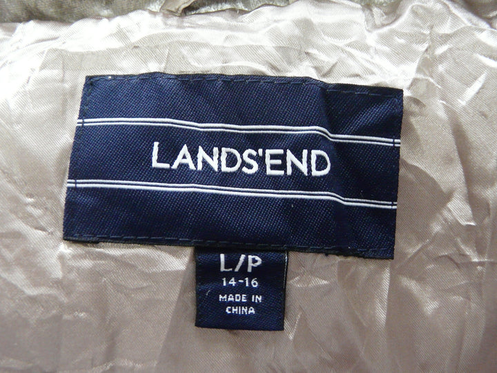 【激安古着】 LAND'S END　ダウン,中綿ベスト　アウター