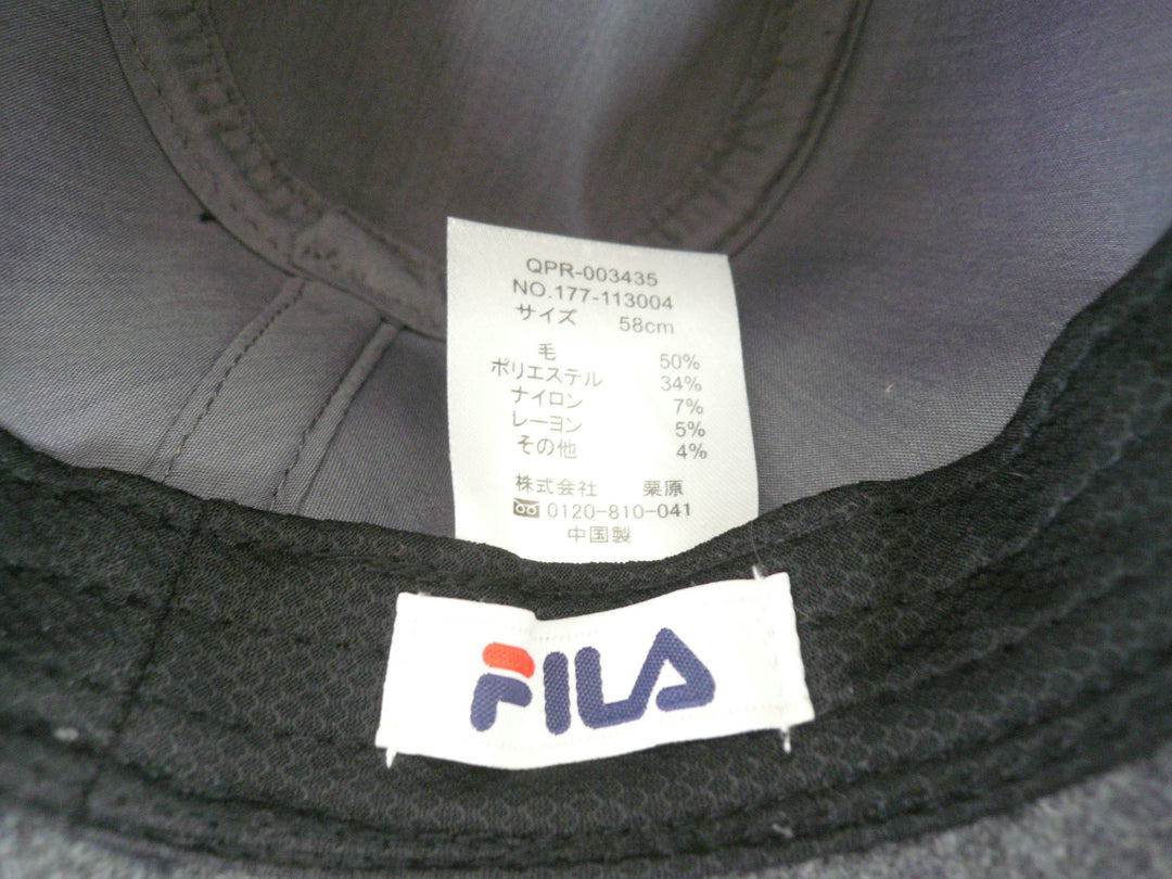 【激安古着】　FILA フィラ　ハット　帽子