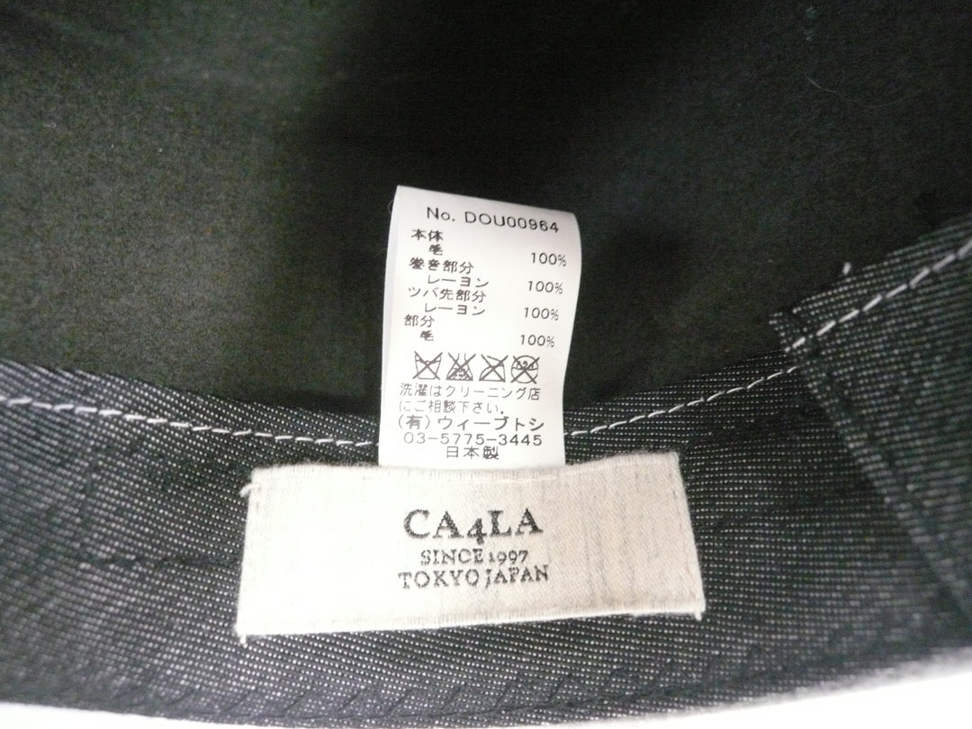 【激安古着】　CA4LA カシラ　ハット　帽子
