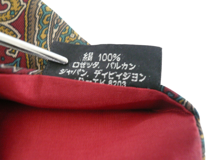 【小物/雑貨】　ROSETTA VOLCAN　ネクタイ　ファッション小物