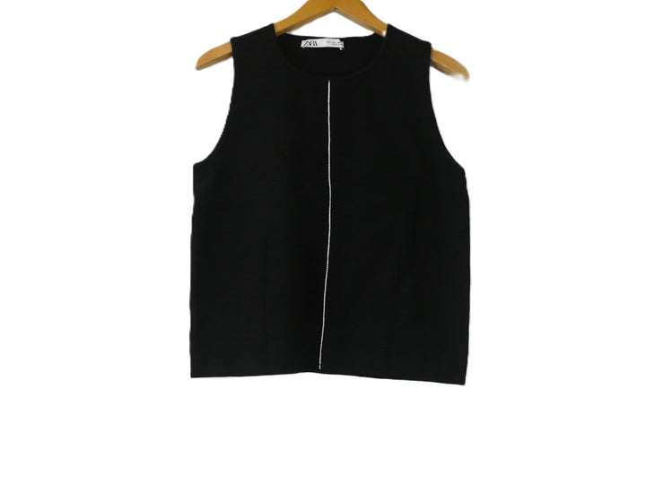 【激安古着】 ZARA　ザラ　ノースリーブ　トップス