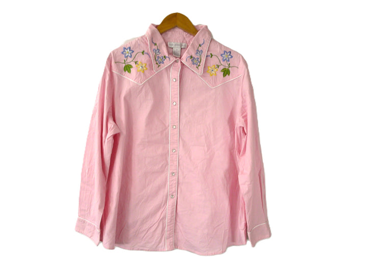 【激安古着】 susan graver style　長袖シャツ　トップス