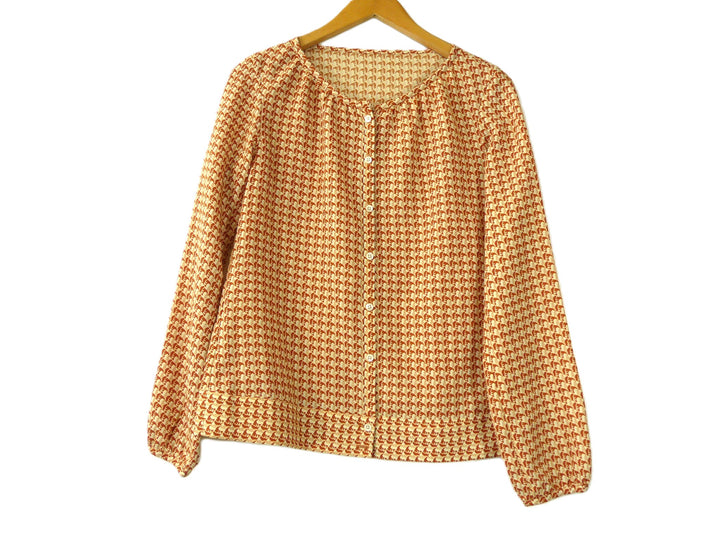 【激安古着】 FAÇADE GREEN　長袖シャツ　トップス