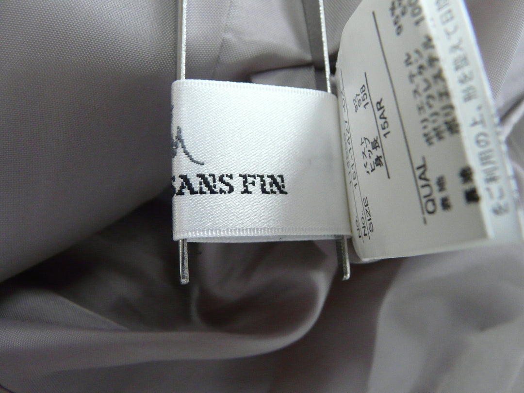 【激安古着】 SANS FIN　セットアップ　オールインワンセットアップ