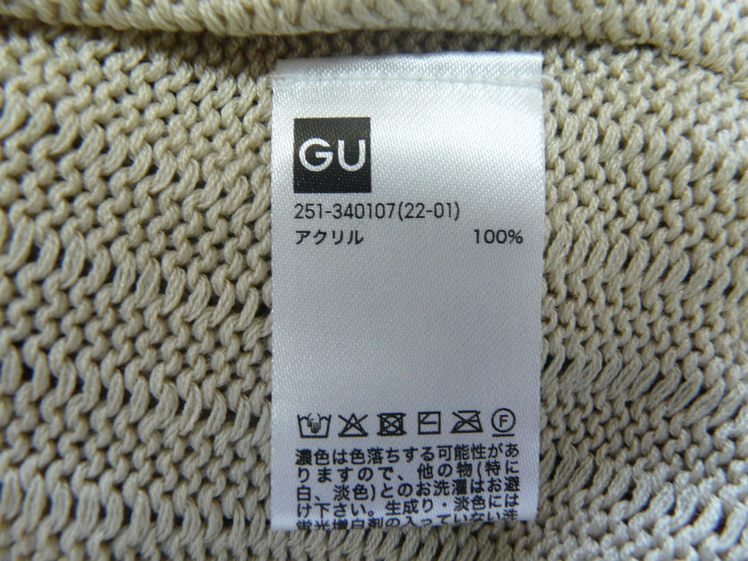 【激安古着】 GU ジーユー　ノースリーブ　トップス