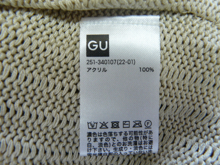 【激安古着】 GU ジーユー　ノースリーブ　トップス