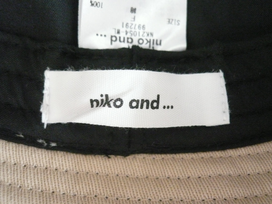 【小物/雑貨】 niko and... ニコアンド　ハット　帽子