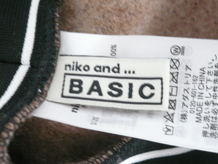 【小物/雑貨】 niko and...BASIC ニコアンドベーシック　ハンチング/ベレー帽　帽子