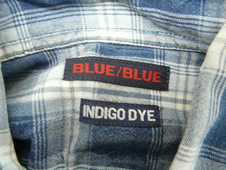 【激安古着】 BLUE/BLUE　長袖シャツ　トップス
