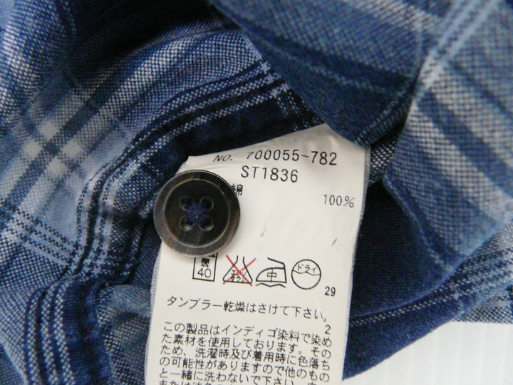 【激安古着】 BLUE/BLUE　長袖シャツ　トップス