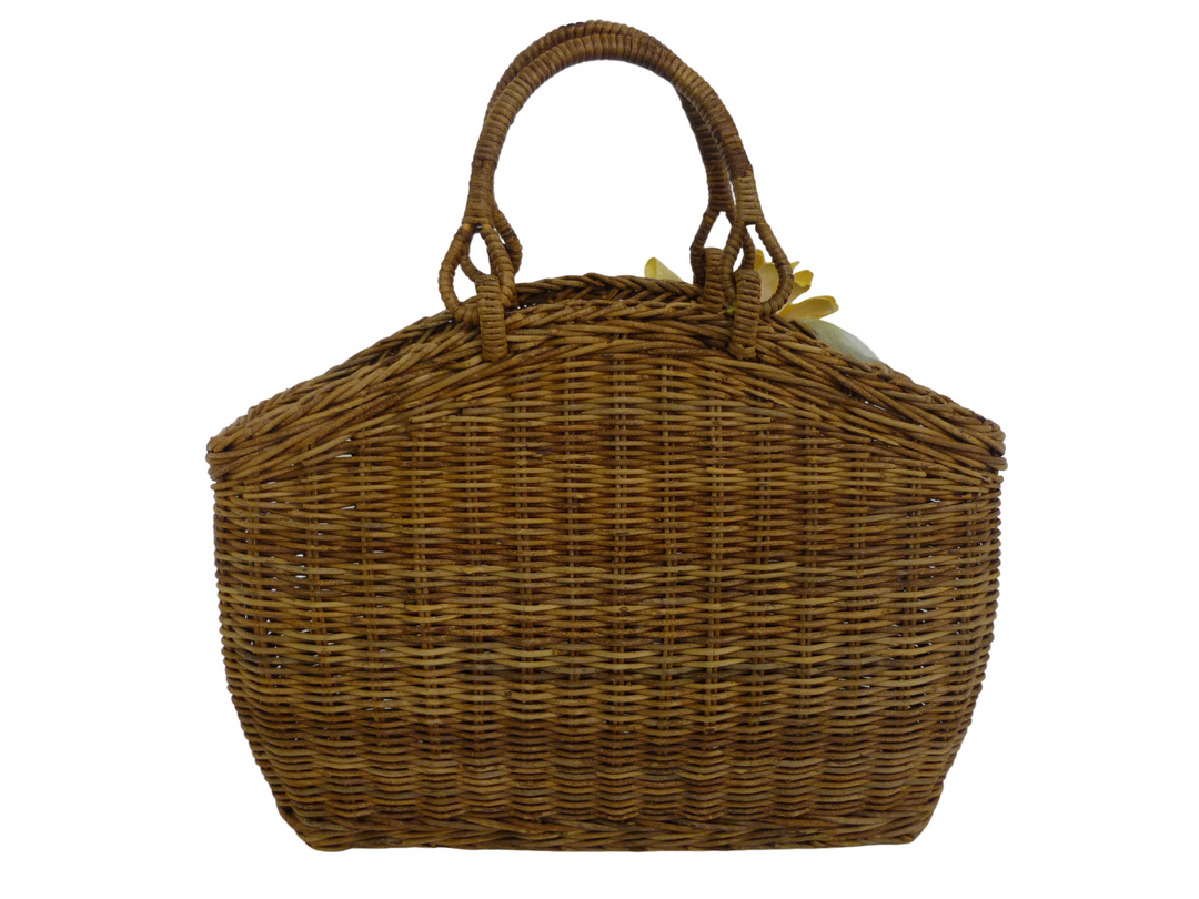 ブランド不明　かごバッグ　バッグ