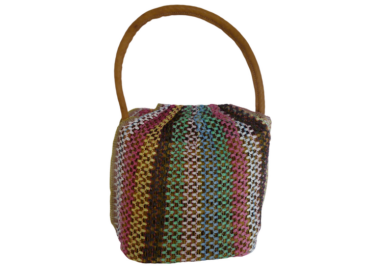 ブランド不明　かごバッグ　バッグ