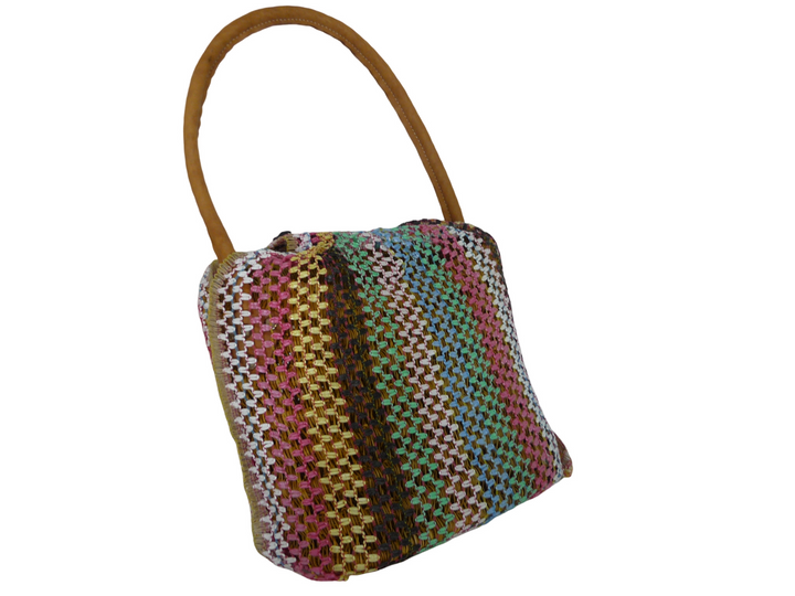 ブランド不明　かごバッグ　バッグ