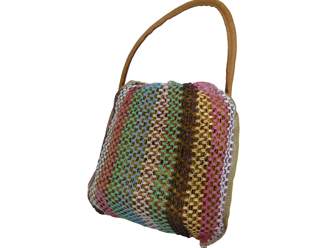 ブランド不明　かごバッグ　バッグ