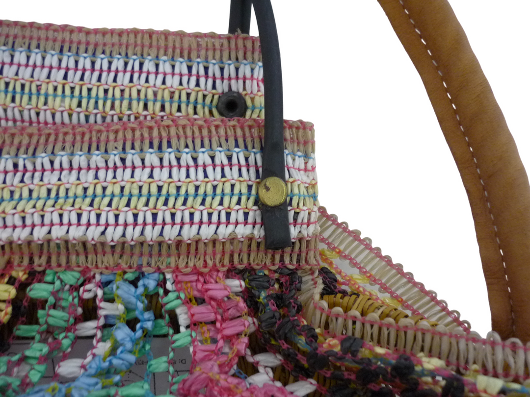 ブランド不明　かごバッグ　バッグ