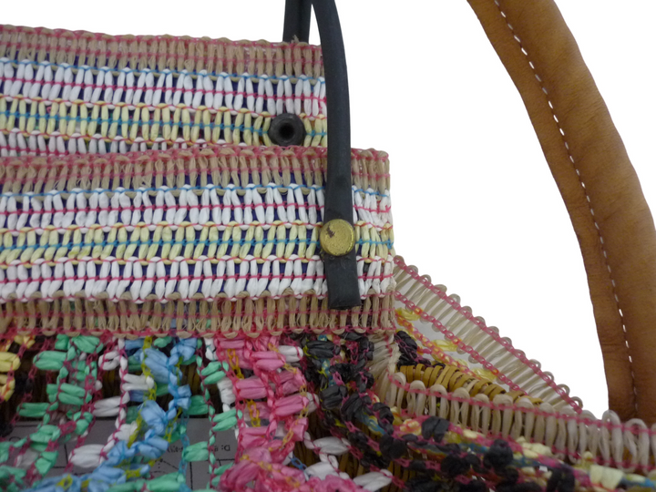 ブランド不明　かごバッグ　バッグ