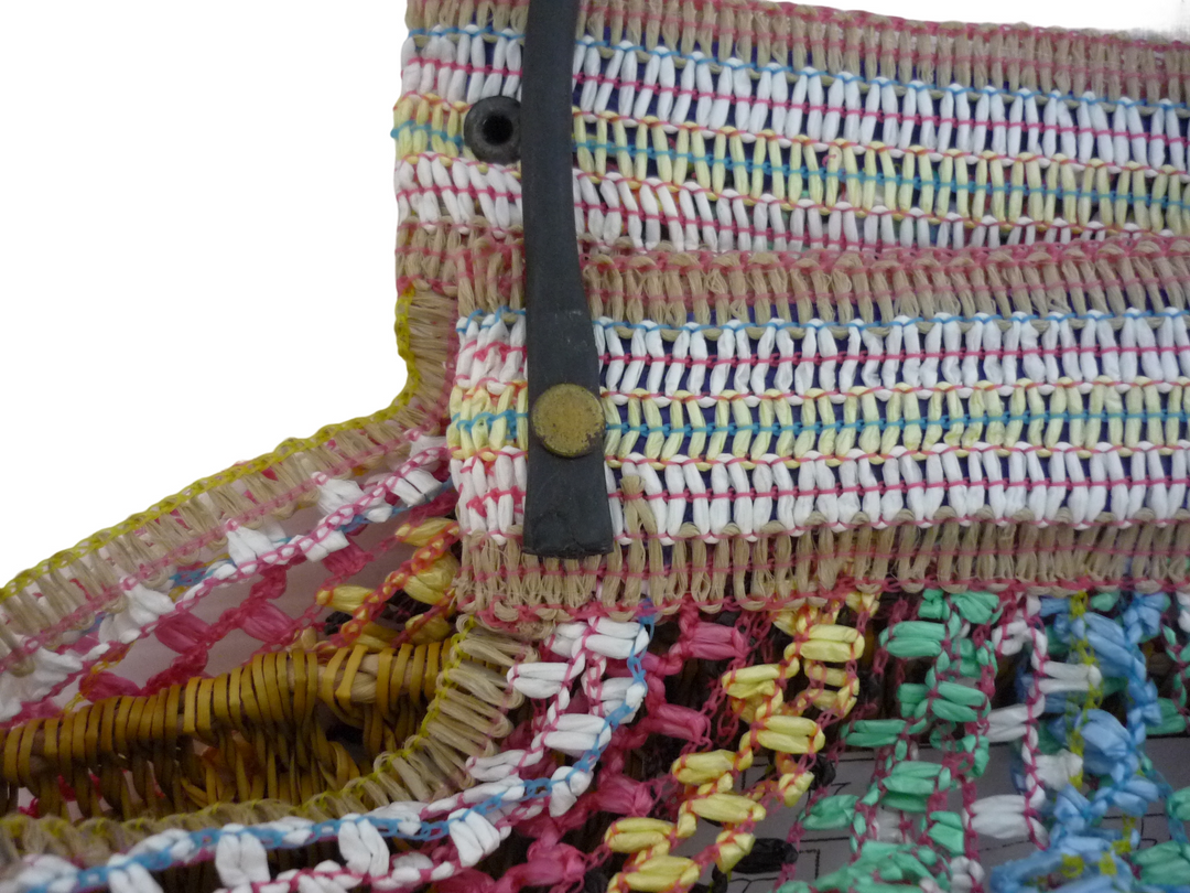 ブランド不明　かごバッグ　バッグ