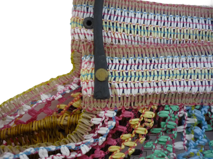 ブランド不明　かごバッグ　バッグ