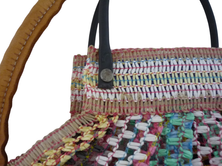 ブランド不明　かごバッグ　バッグ