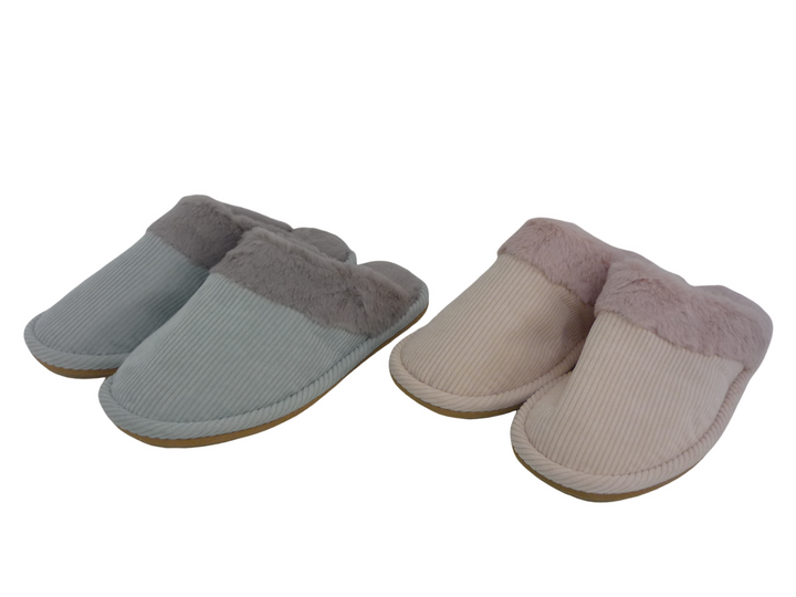 洗えるスリッパふわふわファーカフス2色組み　その他 ファッション小物　ファッション小物