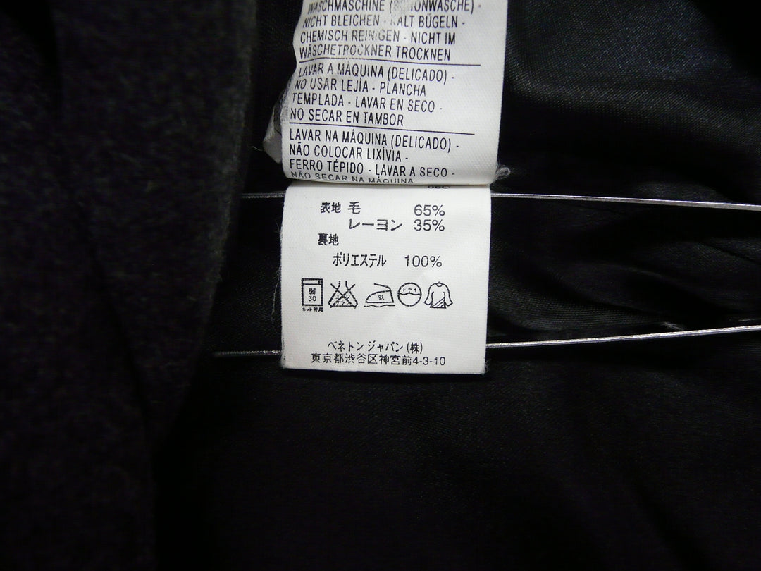 【激安古着】 UNITED COLORS OF BENETTON　コートミディアム丈　アウター