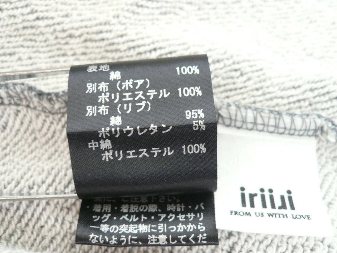 【激安古着】 iriey　ジップアップパーカー　アウター