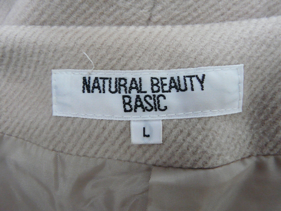 【激安古着】 NATURAL BEAUTY BASIC　コートロング丈　アウター