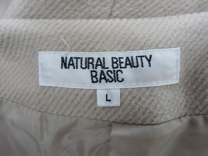 【激安古着】 NATURAL BEAUTY BASIC　コートロング丈　アウター