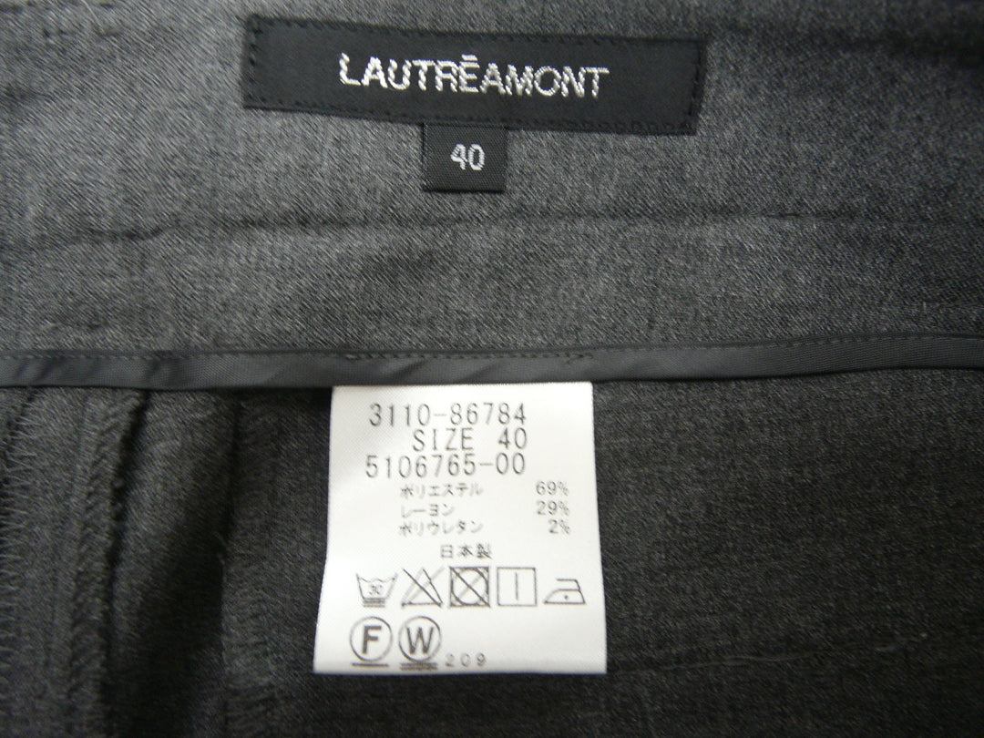 【激安古着】 LAUTREAMONT　スラックス　パンツ