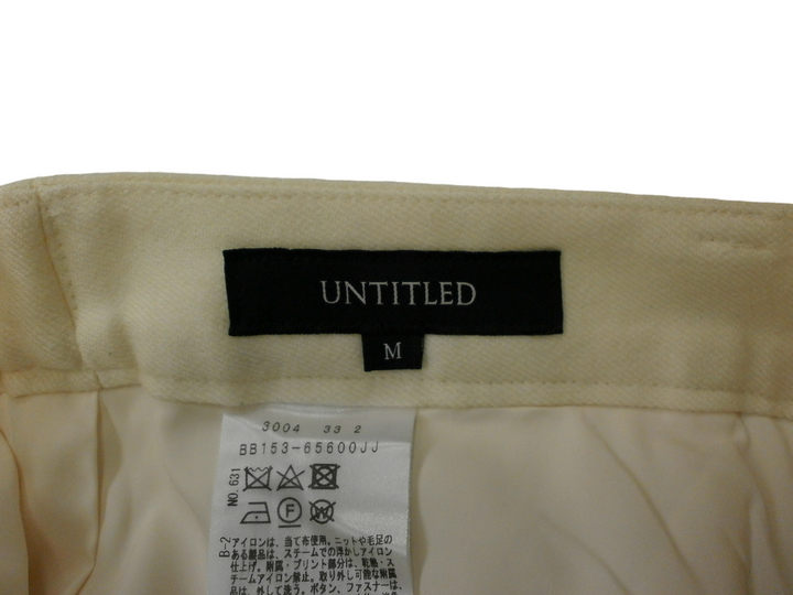 【激安古着】 UNTITLED　スラックス　パンツ