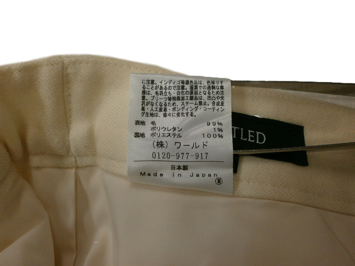 【激安古着】 UNTITLED　スラックス　パンツ