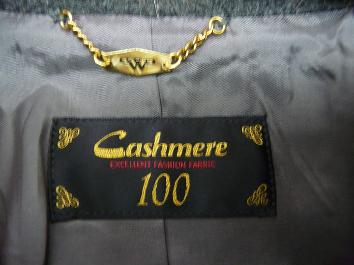 【激安古着】 Cashimere100　コートロング丈　アウター
