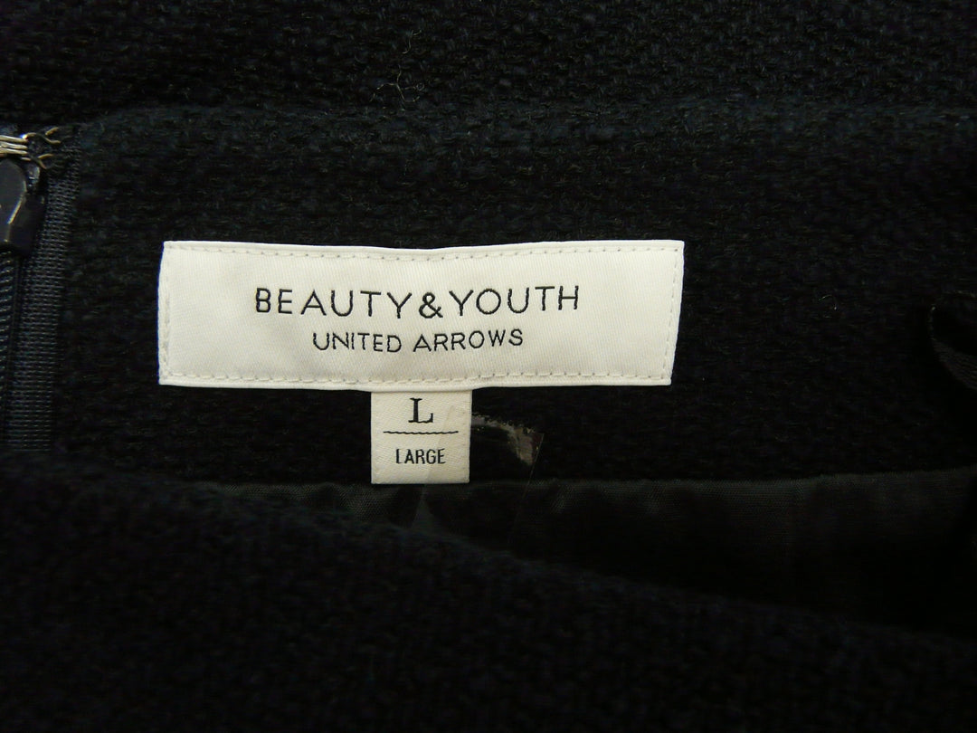 【激安古着】 BEAUTY&YOUTH　ミディアム丈　スカート