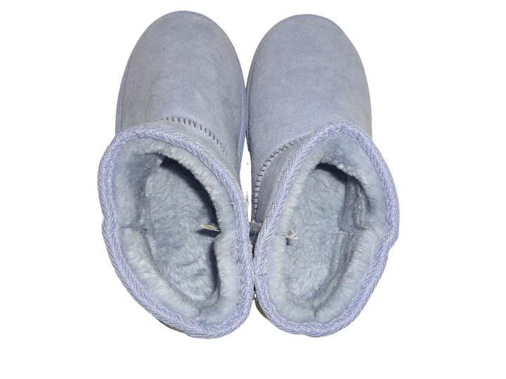 ブランド不明　ファーブーツ　シューズ