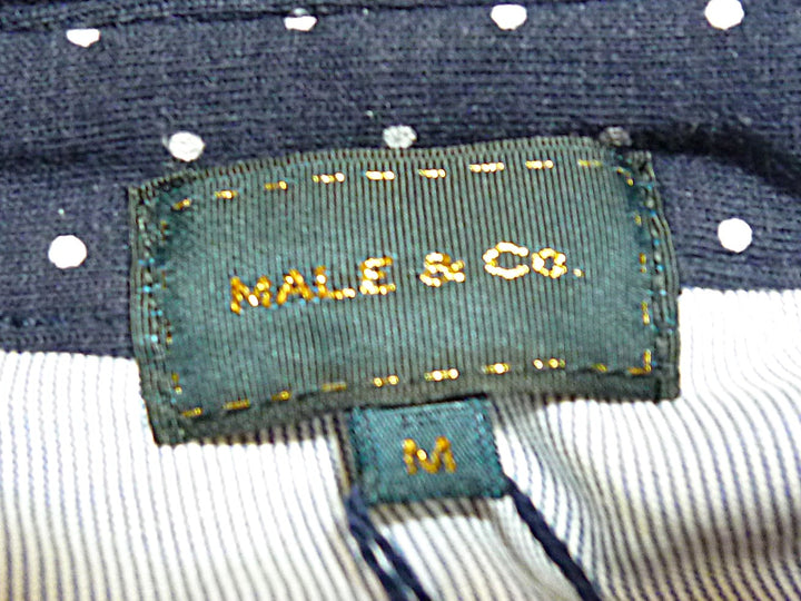 【激安古着】　MALE & Co.　長袖シャツ　トップス