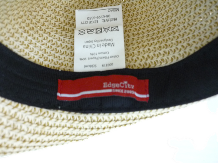 【小物/雑貨】　EdgeCity　ハット　帽子