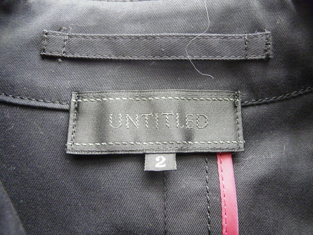 【激安古着】 UNTITLED　コートミディアム丈　アウター
