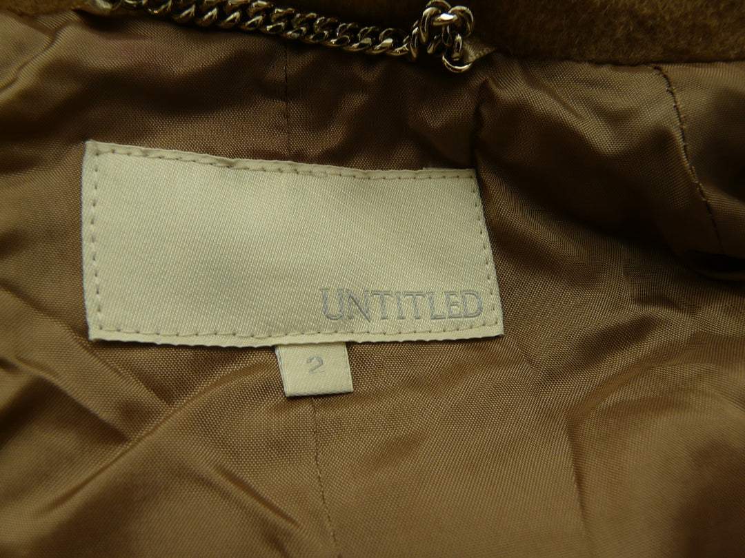 【激安古着】 UNTITLED　コートミディアム丈　アウター