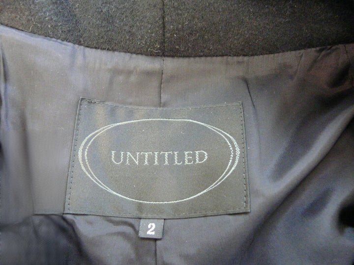 【激安古着】 UNTITLED　コートミディアム丈　アウター